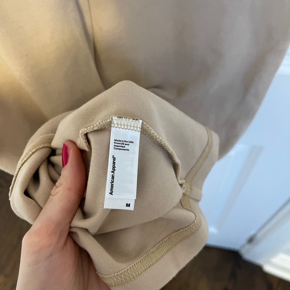 Nude colour American Apparel dress - Picture 2 of 5